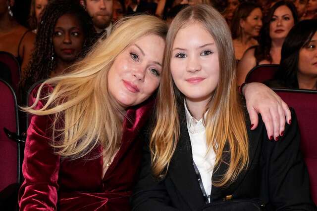 Christina with her daughter