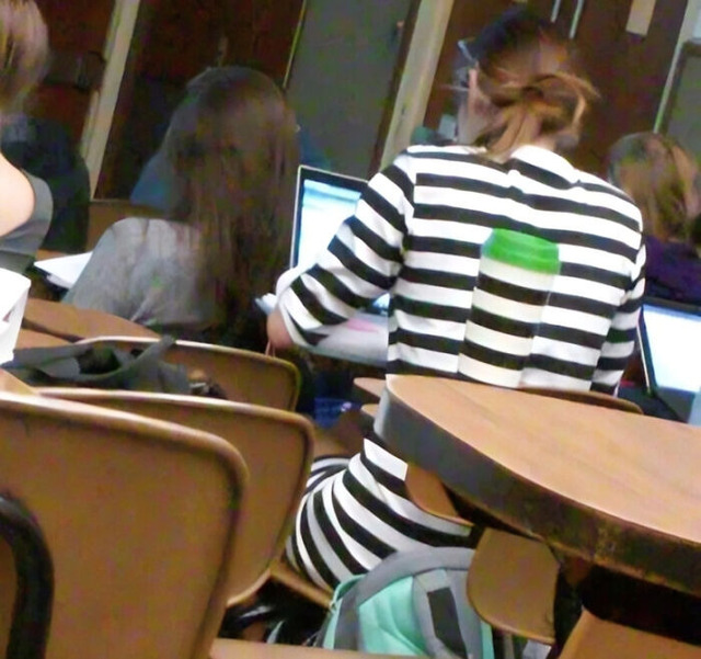 Camouflage in the Classroom: The Disappearing Water Bottle