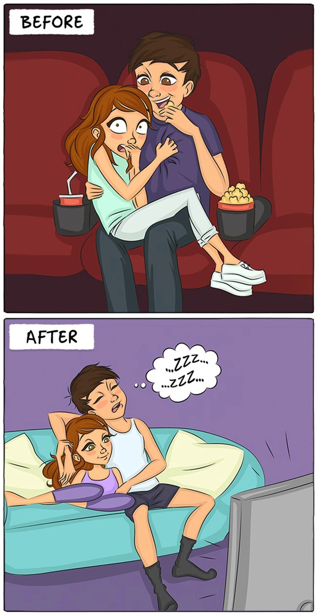Movie nights shift from romantic rituals to negotiations, with compromises—or even two screens side by side.