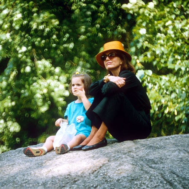 Rose Schlossberg and her grandma, Jacqueline