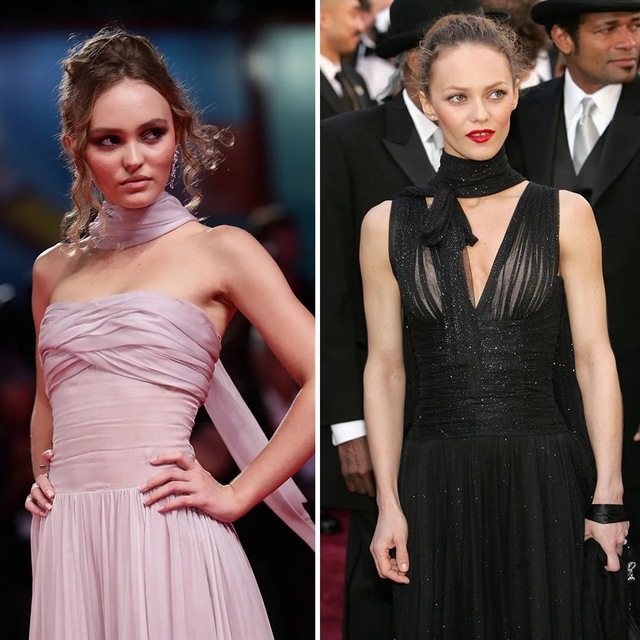 Lily-Rose Depp mixes Parisian chic from her mother Vanessa Paradis with her father Johnny Depp’s intensity, becoming a rising star in the fashion world.