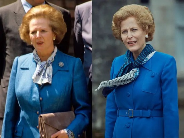 The character of Thatcher presented a unique challenge to Gillian Anderson