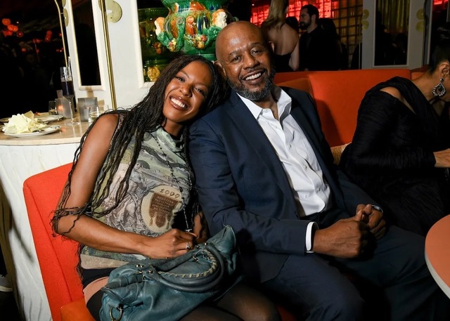 True Whitaker inherits her father Forest Whitaker’s soulful presence, with expressive eyes that hint at a bright future in the entertainment industry.