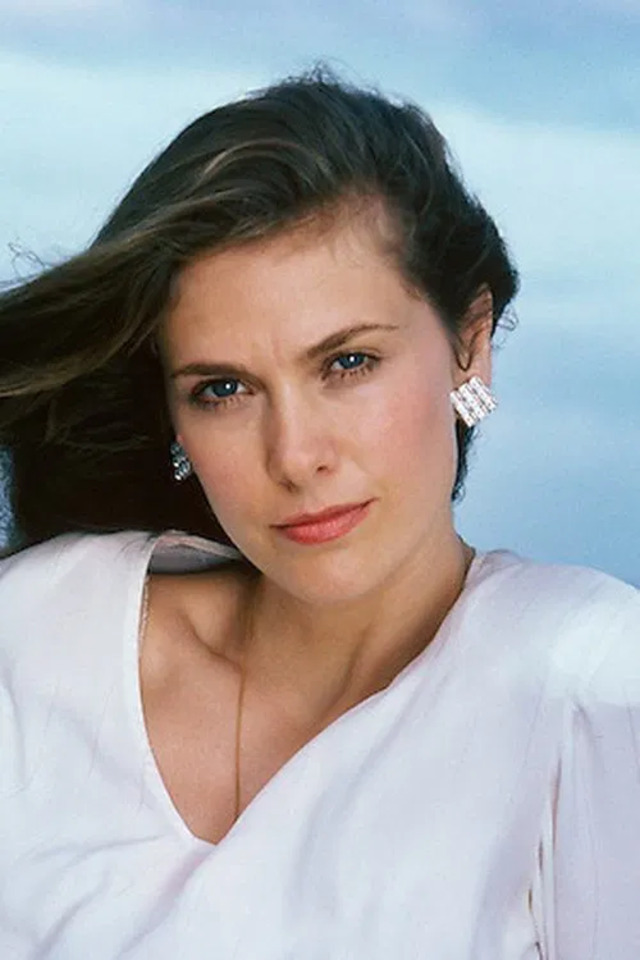 A young Colleen Camp, exuding natural beauty and grace, capturing the essence of her early career in Hollywood.