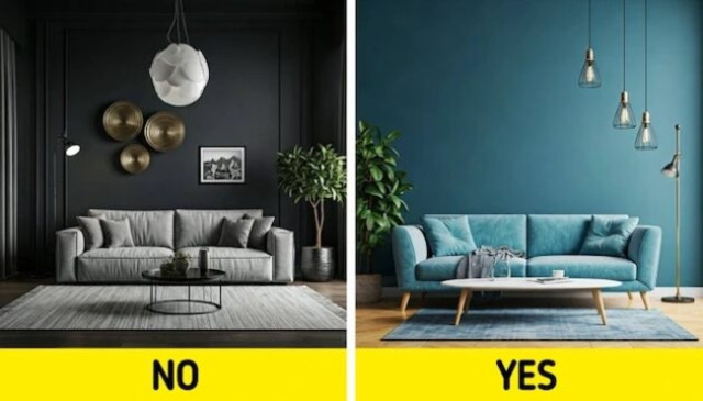 Overly Dark Hues: Dramatic but Cramped