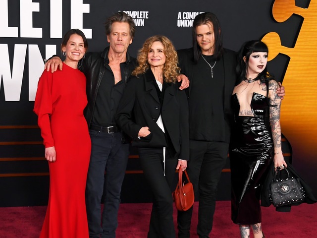 Together, they raised two children, son Travis Sedgwick Bacon and daughter Sosie Ruth Bacon