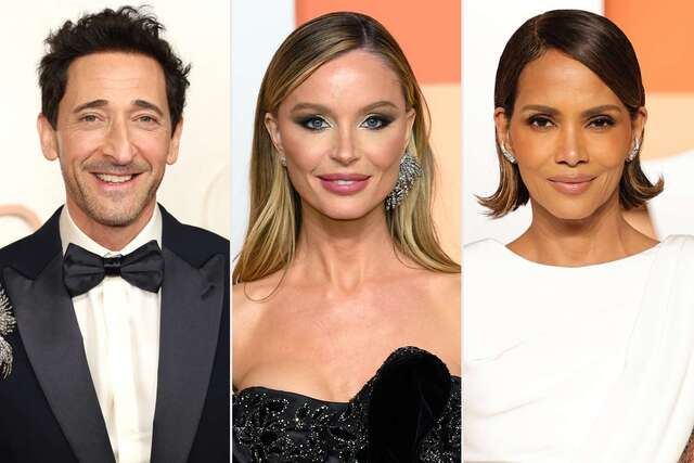 As Brody and Berry shared the kiss, Chapman, Brody's longtime partner, laughed and clapped, showing no signs of discomfort.