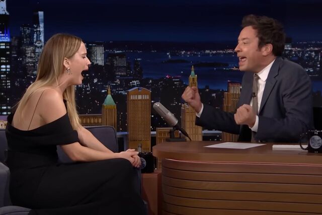 By the time she finished the tale, Fallon was doubled over, clutching his desk — and Jennifer, as if on cue, burst into mock tears again.