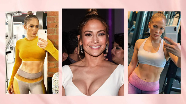 JLo incorporates both strength training and cardio into her workouts, ensuring she remains strong and lean