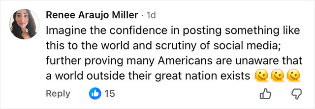 A social media user points out the humorous side of the situation, highlighting how the misunderstanding reflects a wider cultural divide in date formats.