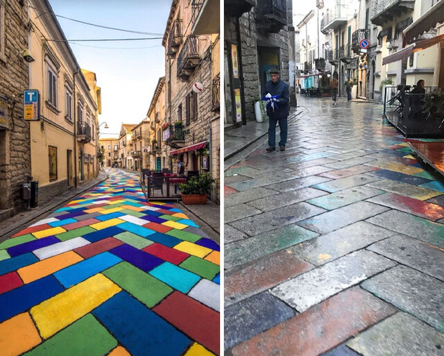 Traveling miles to see a famous destination, only to be let down.