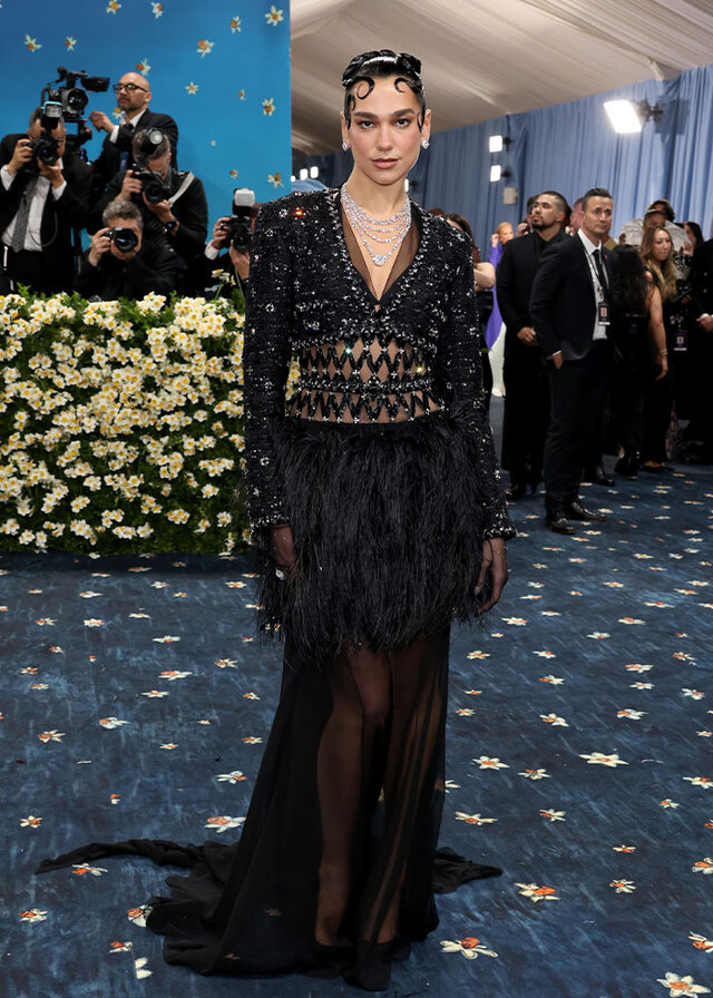 Dua Lipa’s Overwrought Chanel Look at the Met Gala