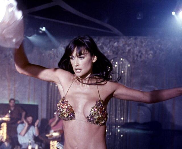 In 1996, Moore made headlines when she secured a $12.5 million paycheck for her role in Striptease, becoming the highest-paid actress at the time