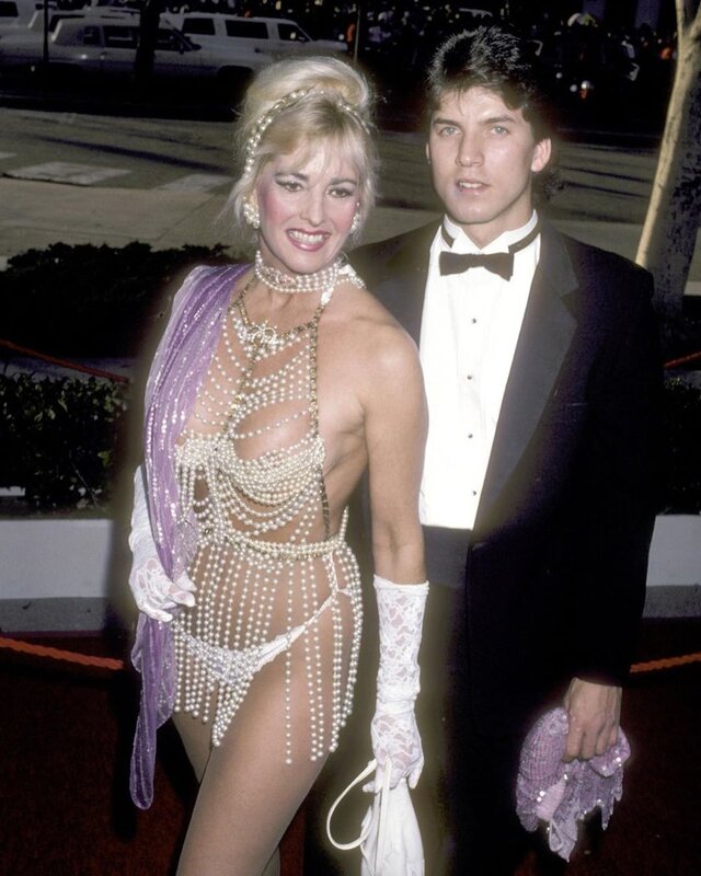 In addition to her roles in film, Edy Williams was also known for her striking appearances at Hollywood events and red carpet functions.