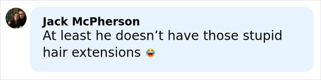 Jack McPherson jokes about Mickey Rourke’s look, noting at least he doesn’t have "stupid hair extensions."