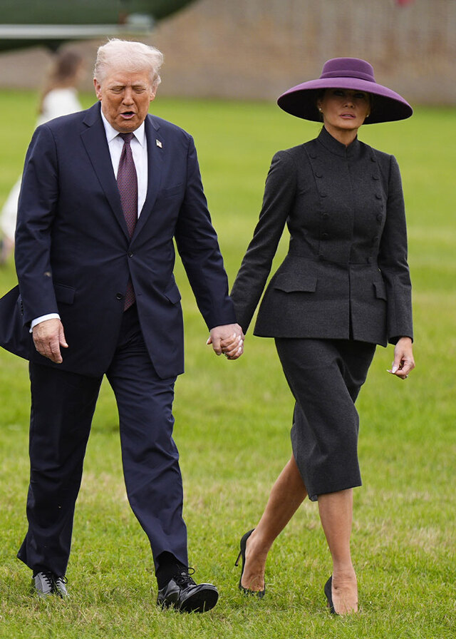 Melania Trump’s Head-Turning Outfit During the UK State Visit