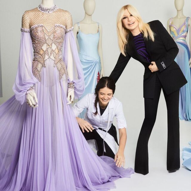 Under her leadership, Versace has become synonymous with power and extravagance.