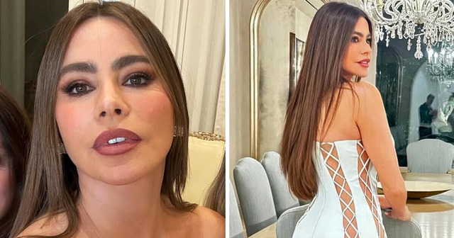 Within minutes of her appearance, images flooded social media.