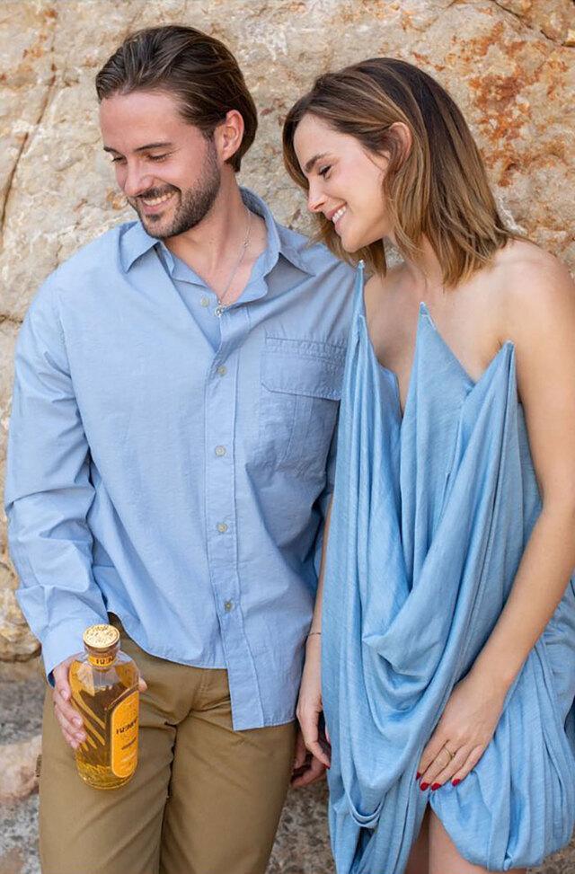 Emma Watson sparked a viral sensation in a gravity-defying dress that seemed to levitate off her body.