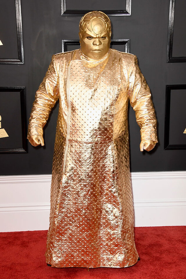 CeeLo Green (2017) transformed into his gold-plated alter-ego Gnarly Davidson to become the most talked-about figure of the night.