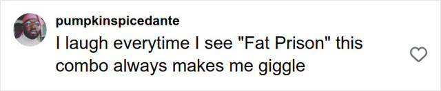 A viewer finds the blunt terminology of the weight-loss facility both absurd and amusing.