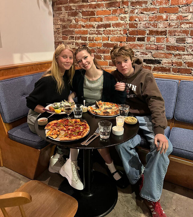 Apple and Moses Martin: A "Chanel Girl" and a French New Wave fan.