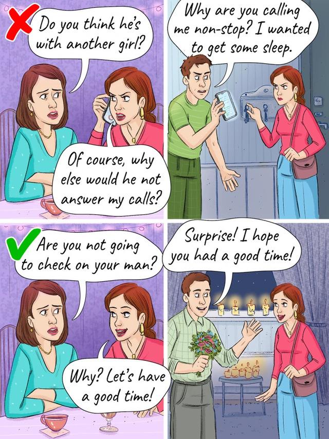 Choose trust over the poison of insecure jealousy.