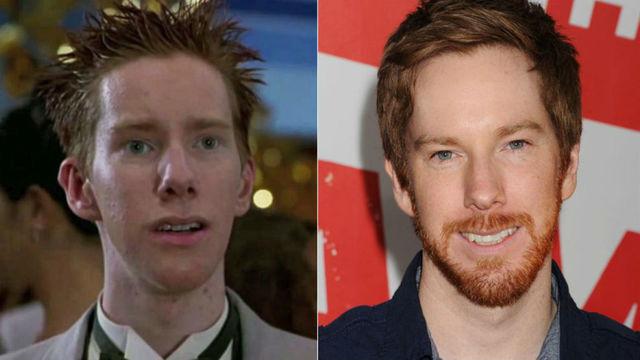 Chris Owen stepped out of his geeky cinematic shadow to embrace a mature persona.