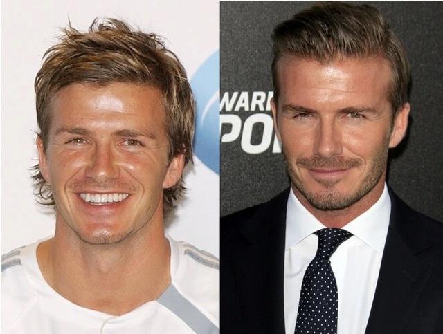 David Beckham evolved from a rebellious athlete into a global fashion icon.