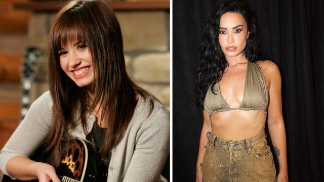 Demi Lovato used bold visual changes to reflect their deep journey of self-discovery.