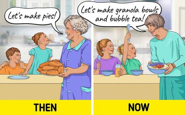 Families are connecting in the kitchen by trying out famous internet recipes.