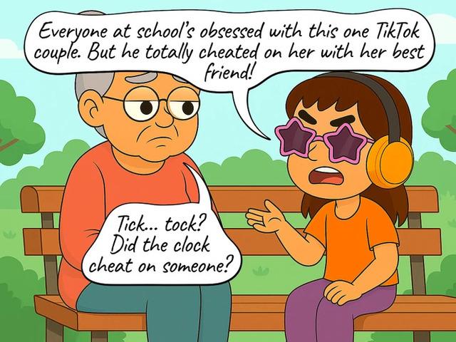 Grandparents provide a safe space by listening to their grandkids without judgment.