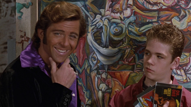 In 1995, Maxwell Caulfield achieved pop-culture immortality once again as Rex Manning in Empire Records