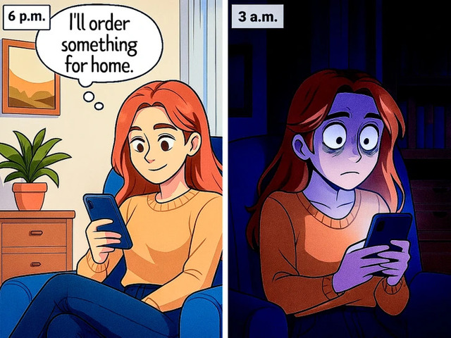 Online Shopping Cycles: It starts with a simple rug and ends with a cart full of surprises.