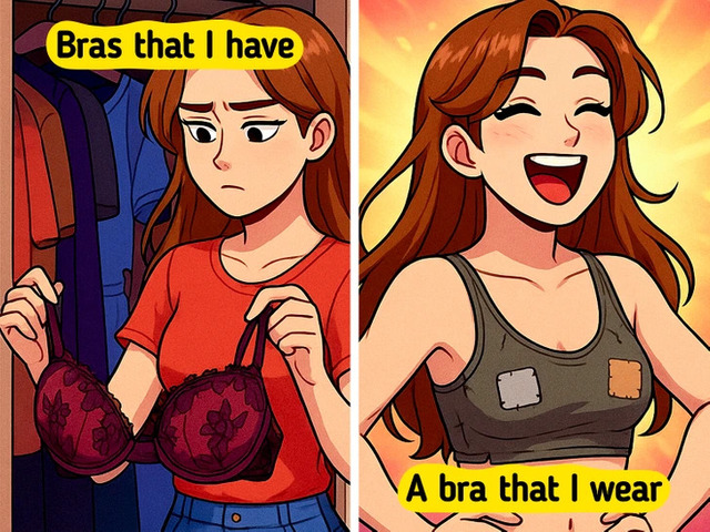 The Lingerie Paradox: Her soul always chooses the torn tank top over luxury lace.