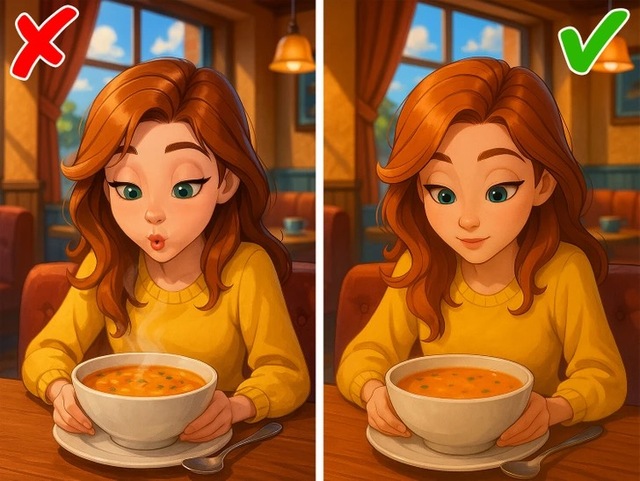 Thermal Patience: Why the Disciplined Diner Never Blows on Their Food