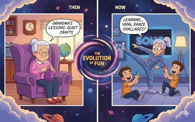 Traditional tea parties have been replaced by viral TikTok dance challenges.